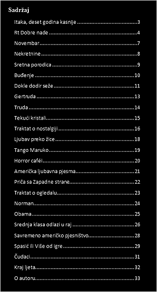 Rt Dobre nade - Pjesme Saše Skenderije